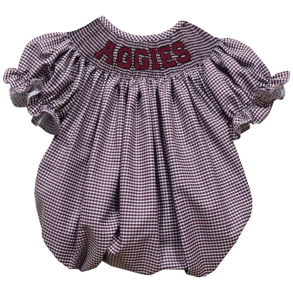 Aggies Smocked Bubble