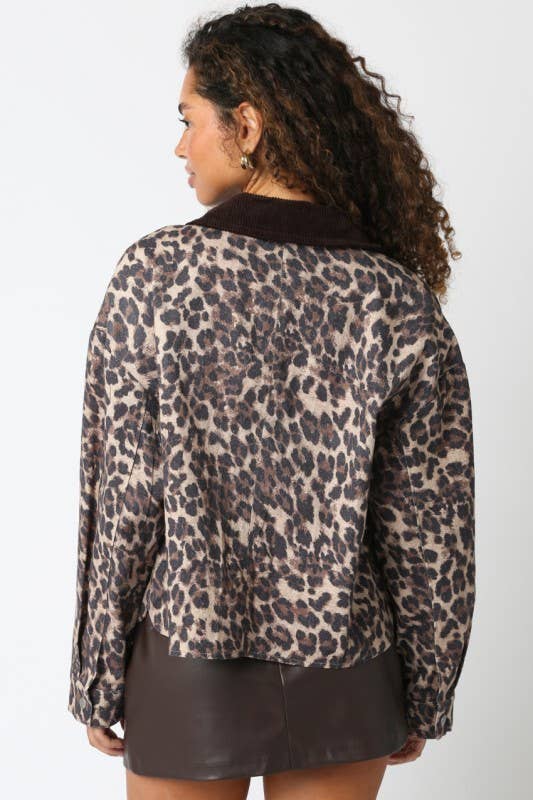 Ansley Leopard Jacket