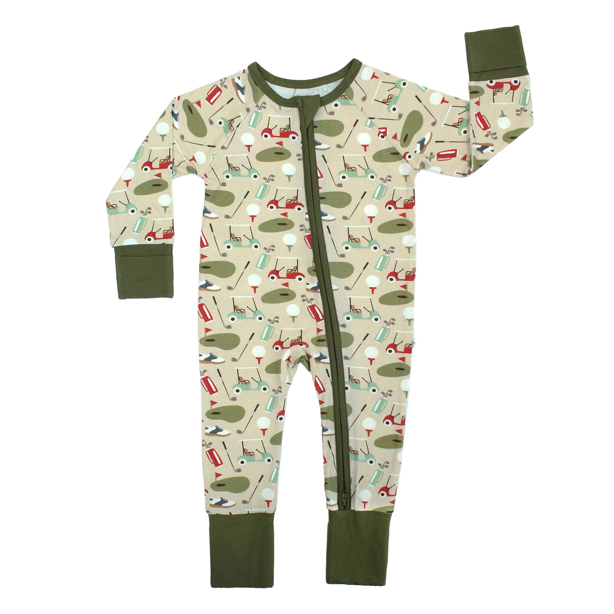Golf Bamboo Baby Pajamas