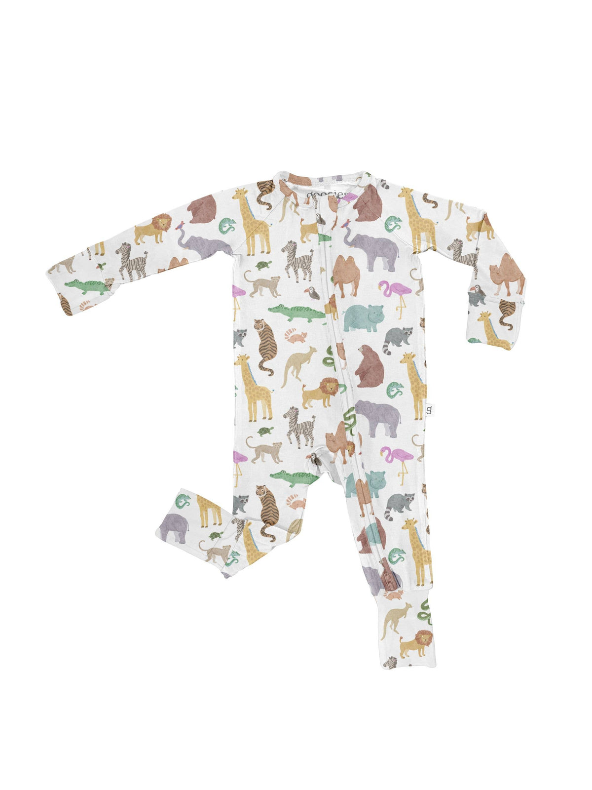 Zoo Convertible Zip PJs