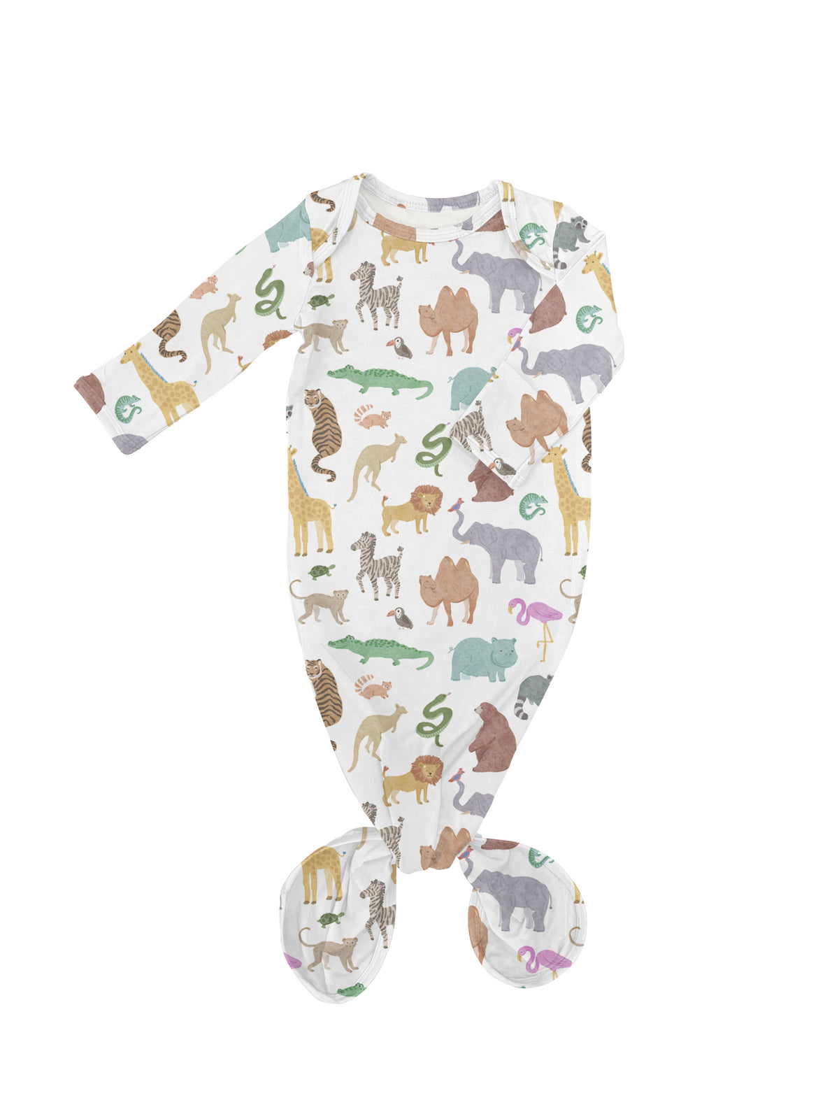 Zoo Knotted Gown