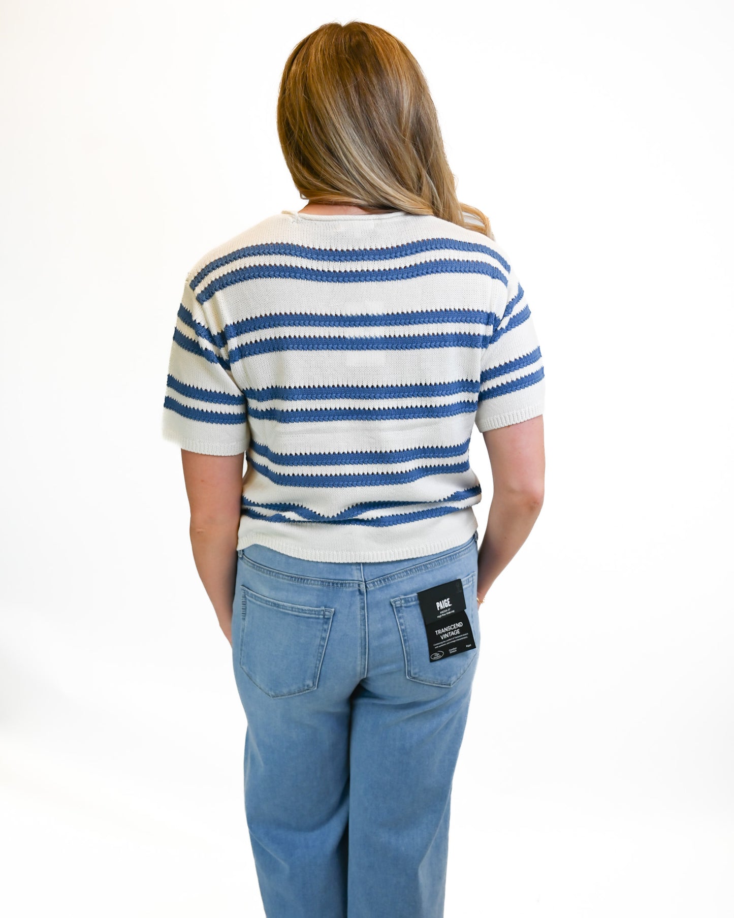 Prado Striped Sweater Tee