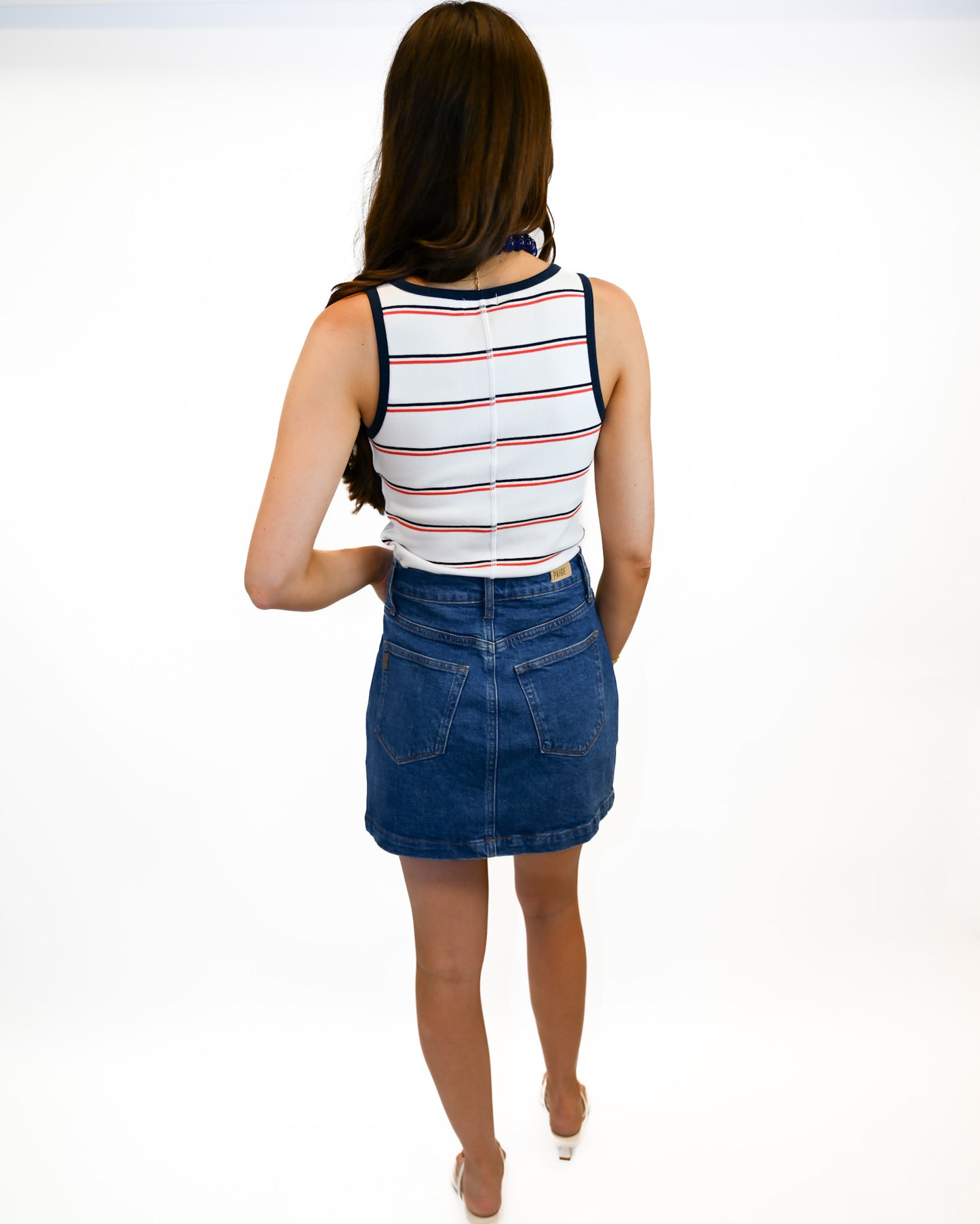 Fisher Striped Rib Tank