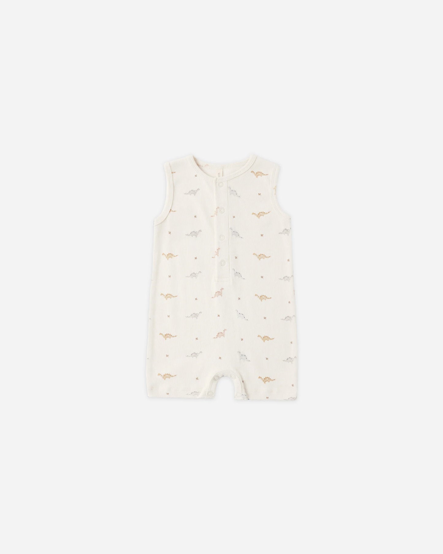Ribbed Dino Romper