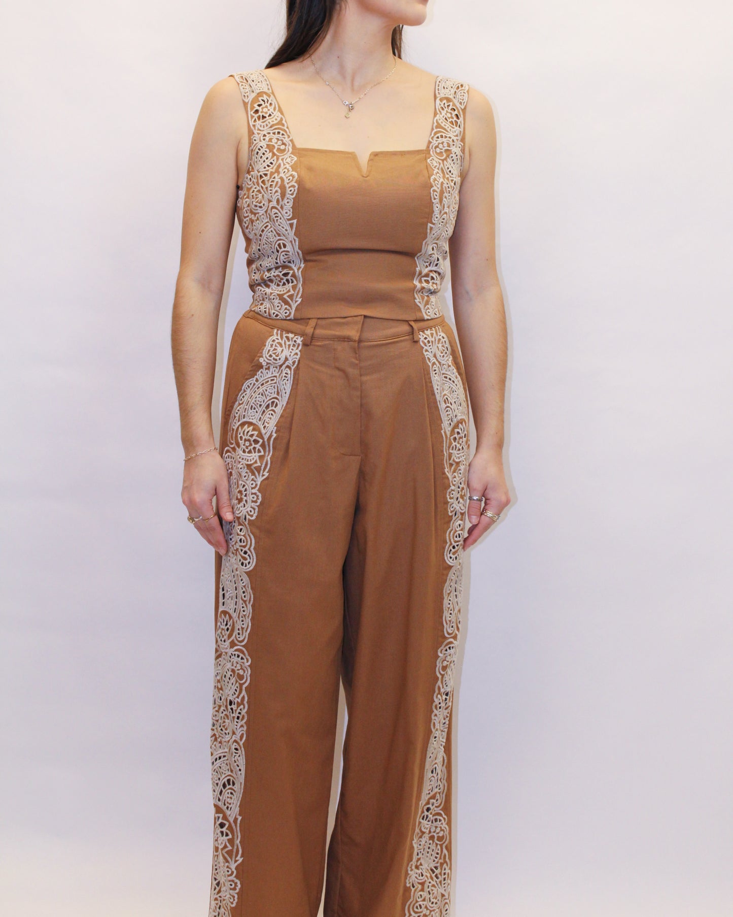 Loren Embroidered Tank