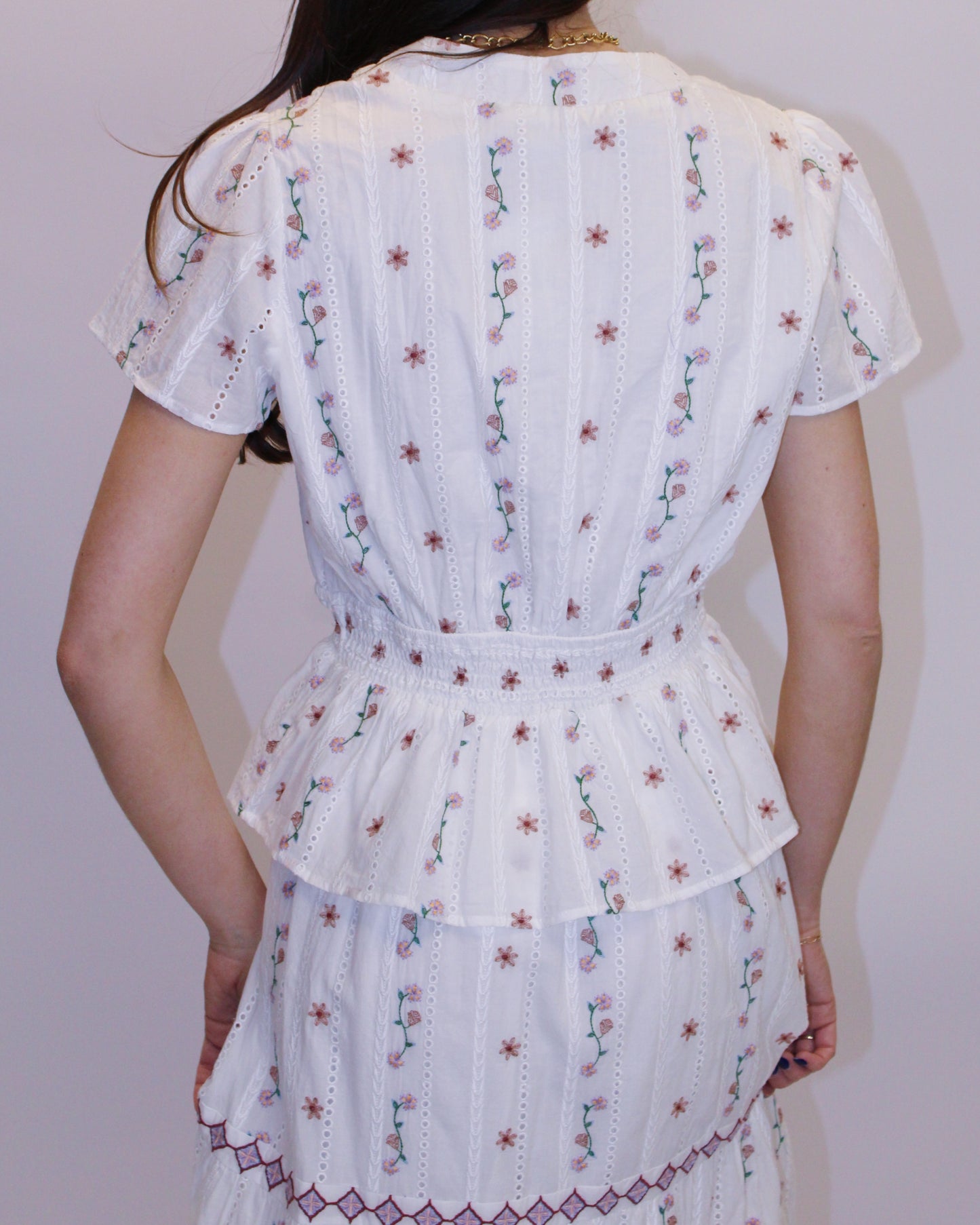 Allison NY Cordelia Ruffle Blouse