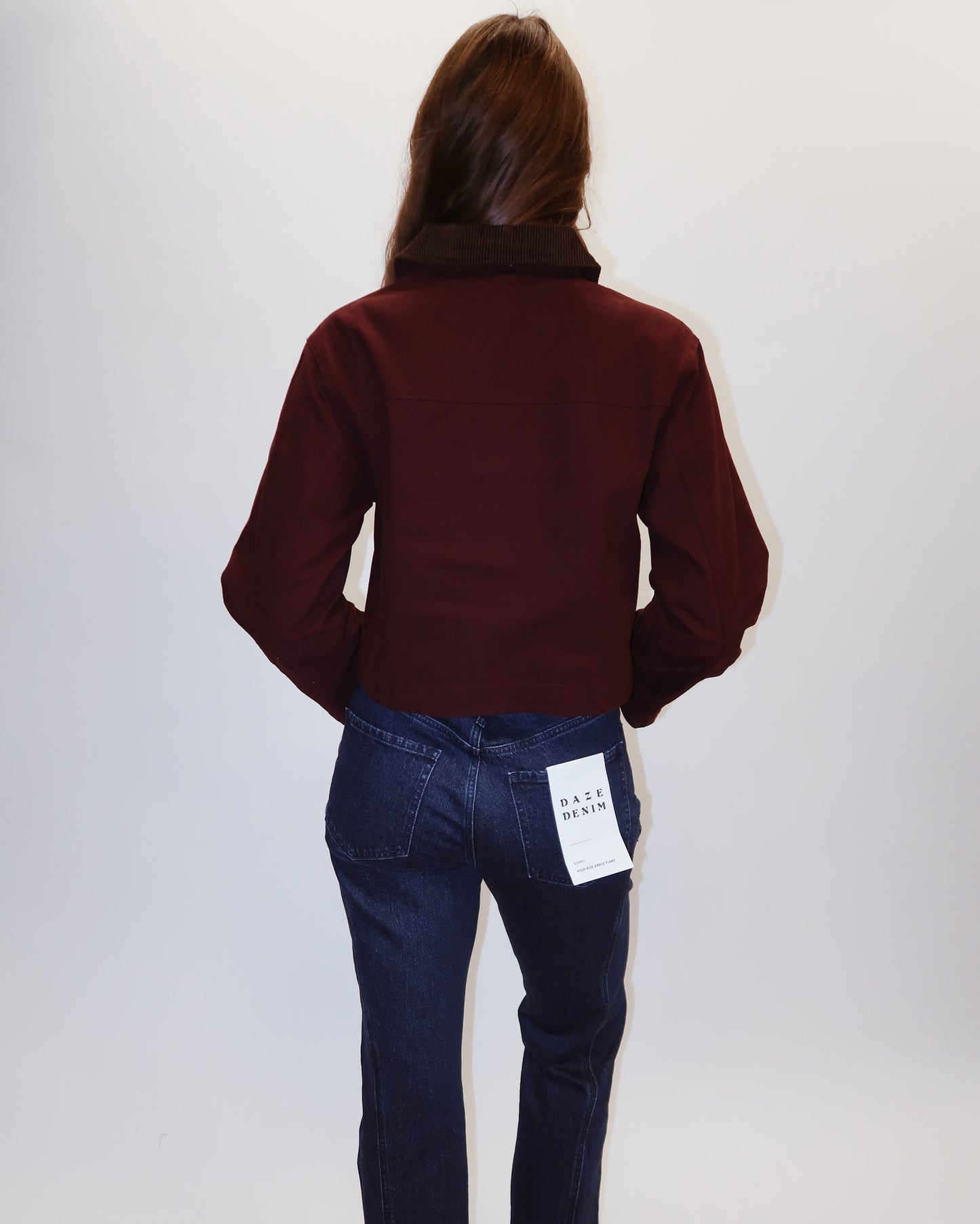 Bella Burgundy Barn Jacket