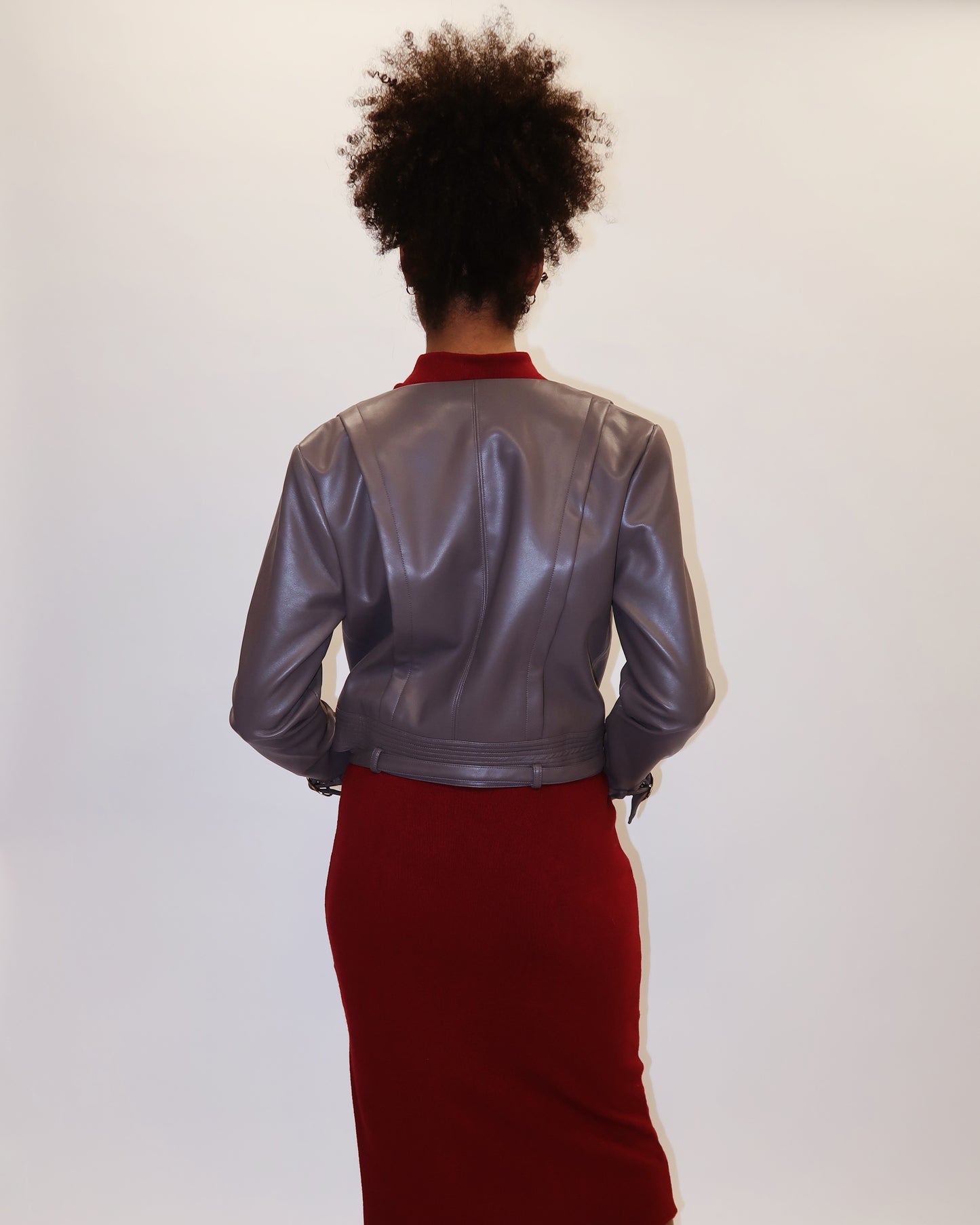 Karina Grimaldi Natalie Vegan Leather Jacket