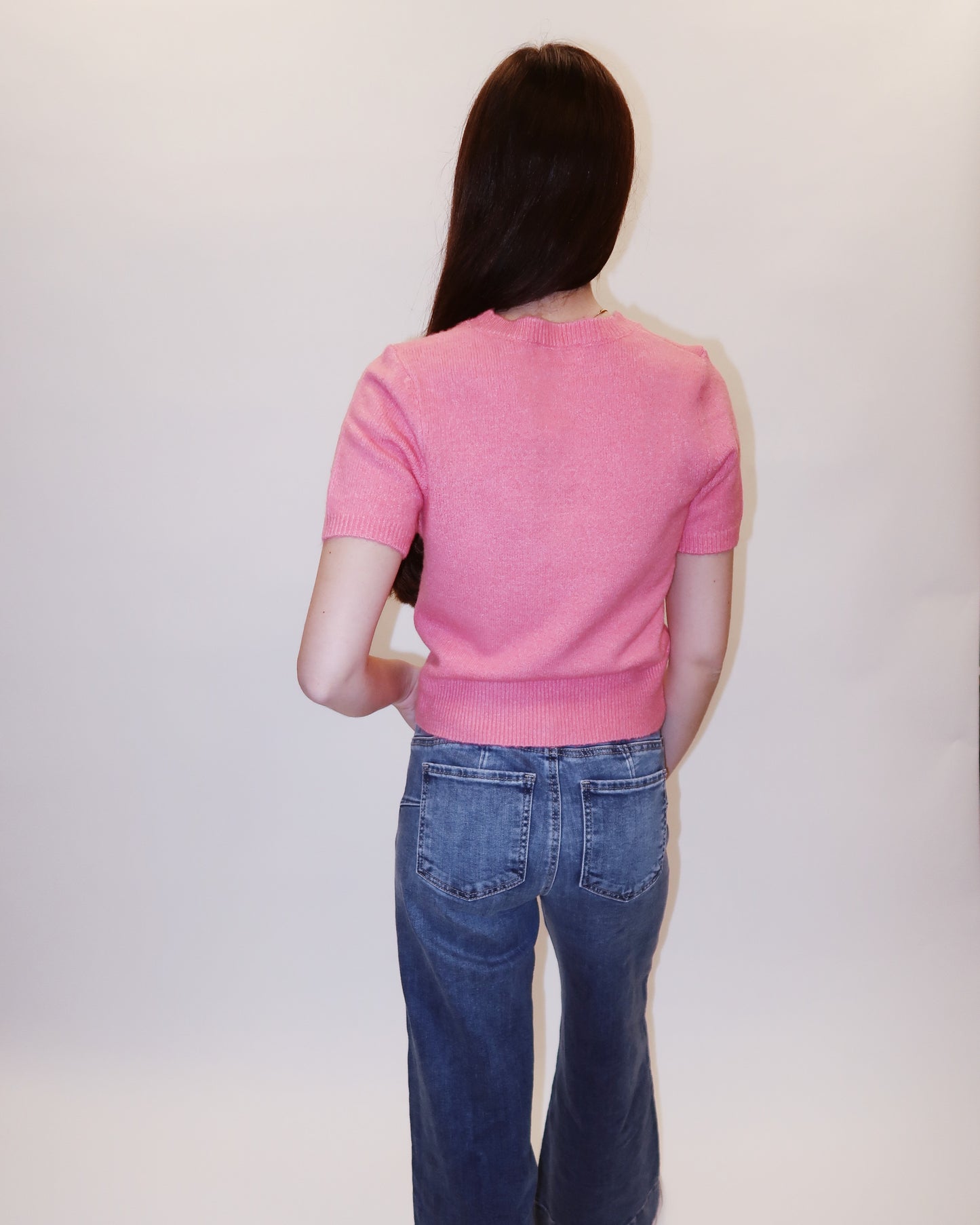 Sylvia Short Sleeve Sweater