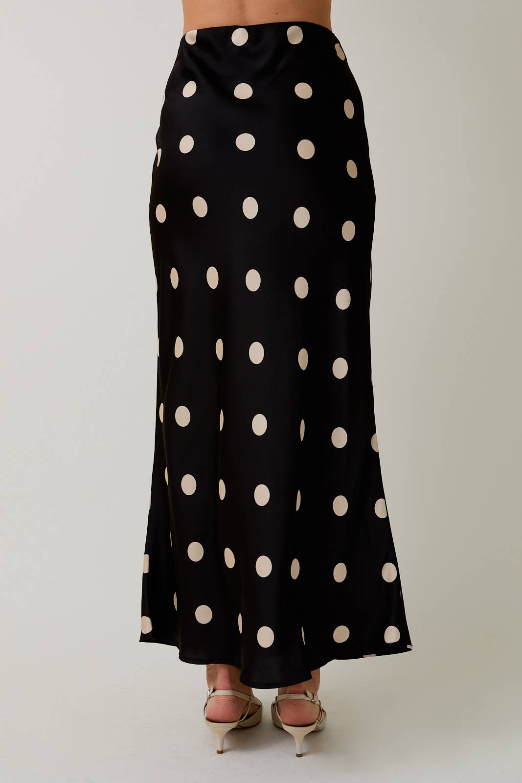 Lidia Dotted Midi Skirt
