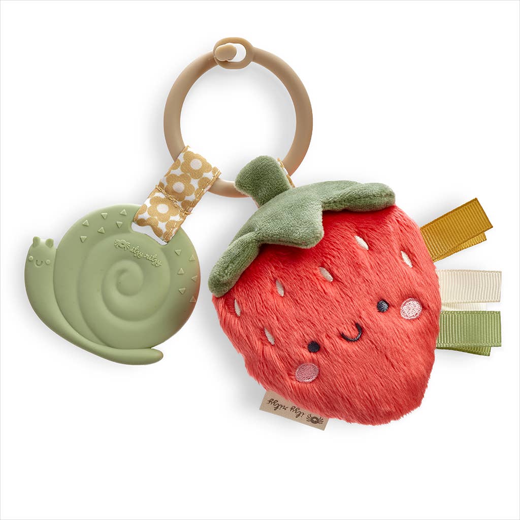 Strawberry Plush Teether