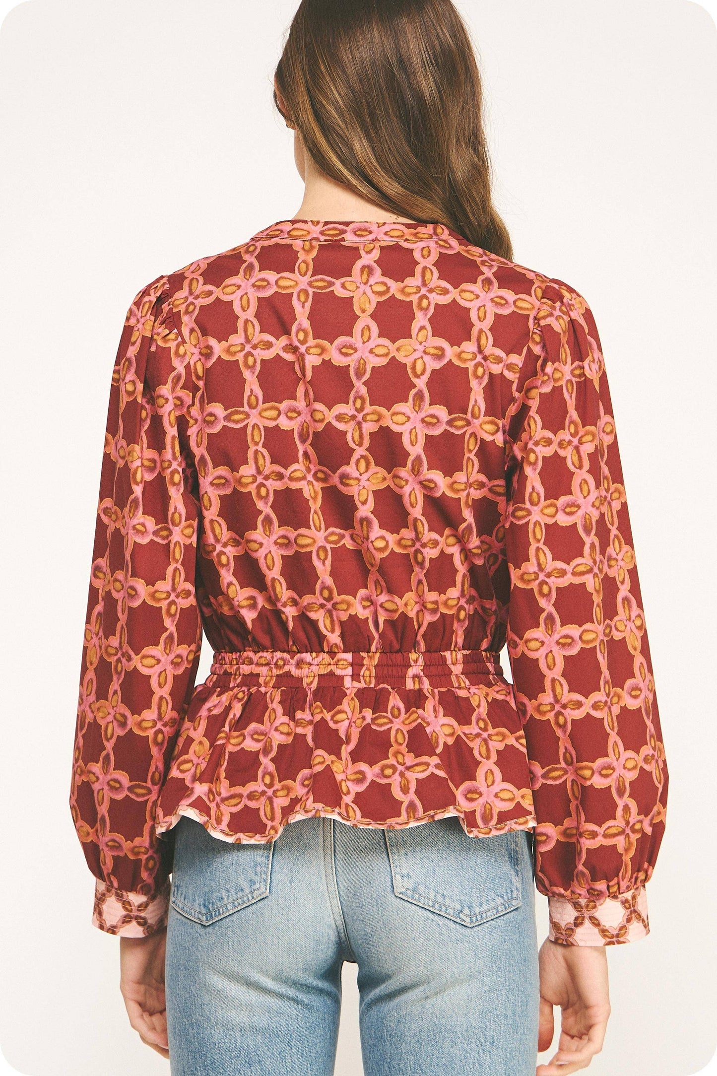 Chloe Chainlink Blouse