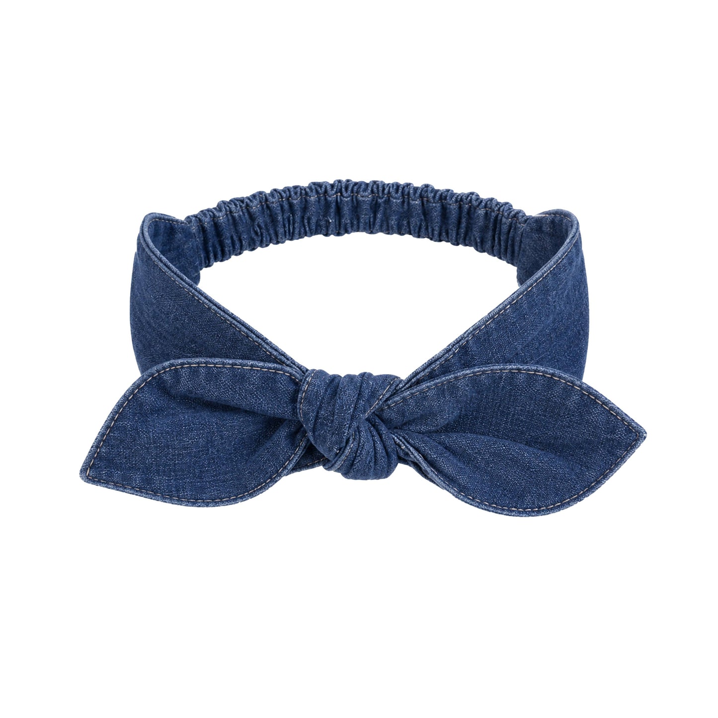 Chambray Bow Headband