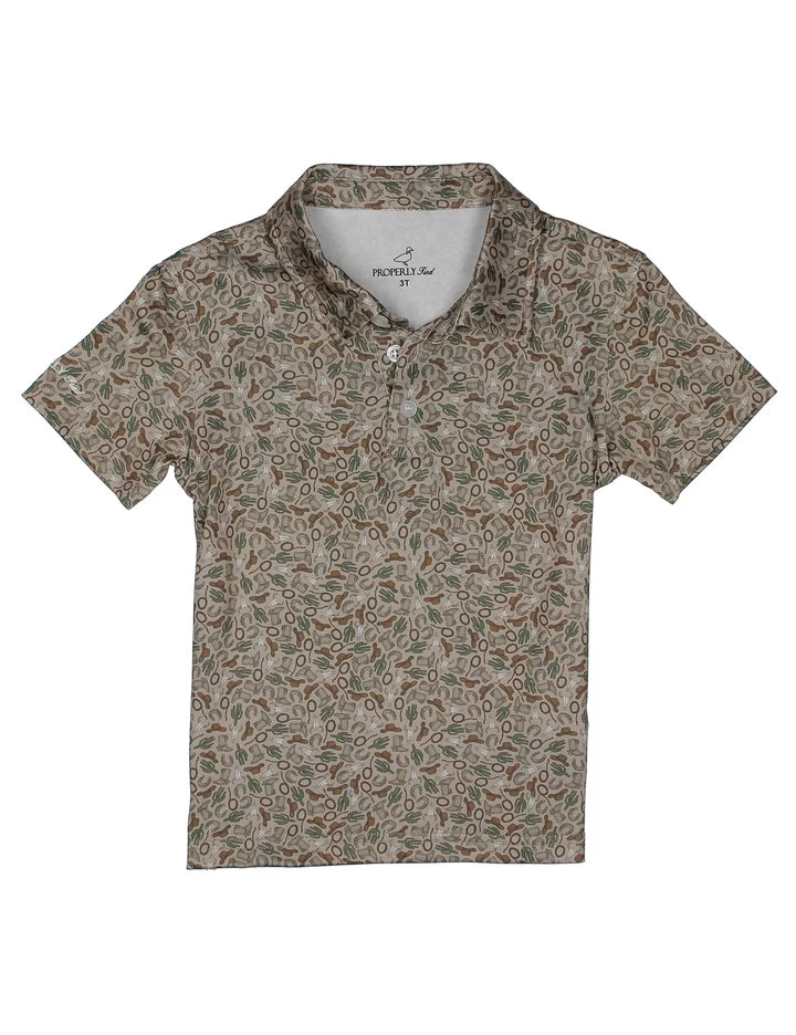 Boys Cowboy Inlet Polo