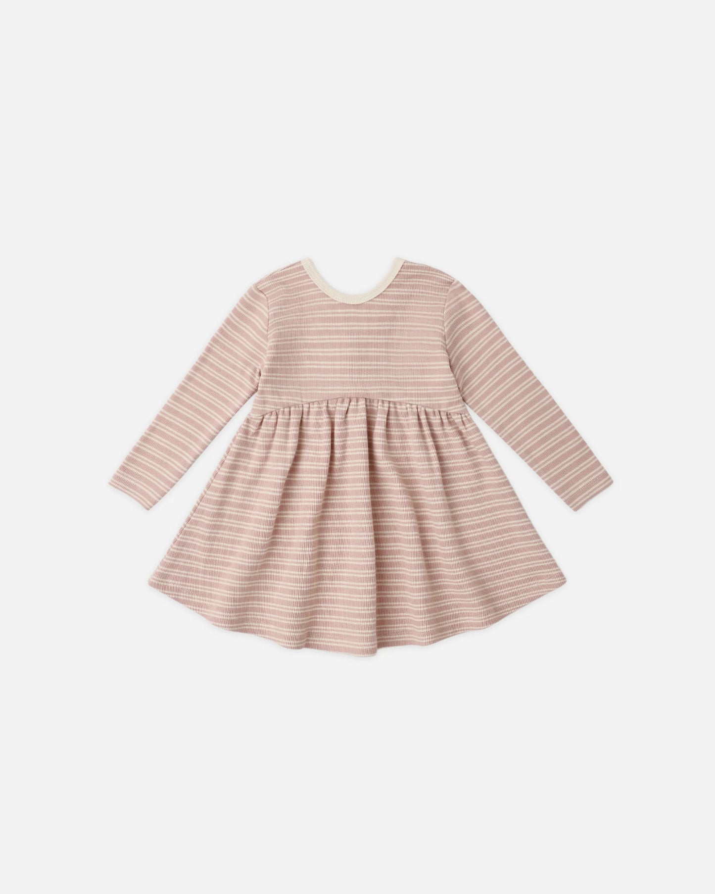 Rose Ribbed Dress