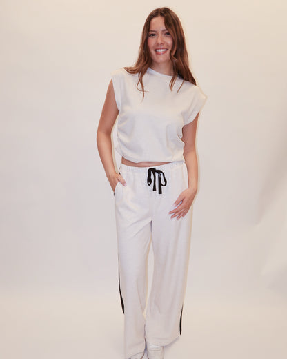 Lori Ruched Knit Lounge Top