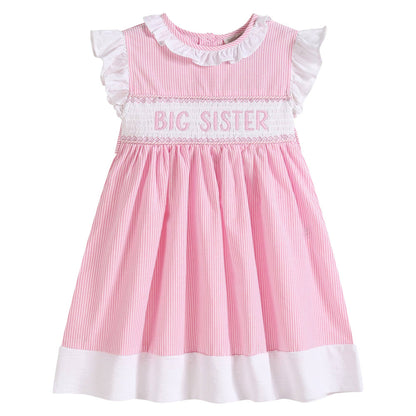 Big Sister Smocked Dress