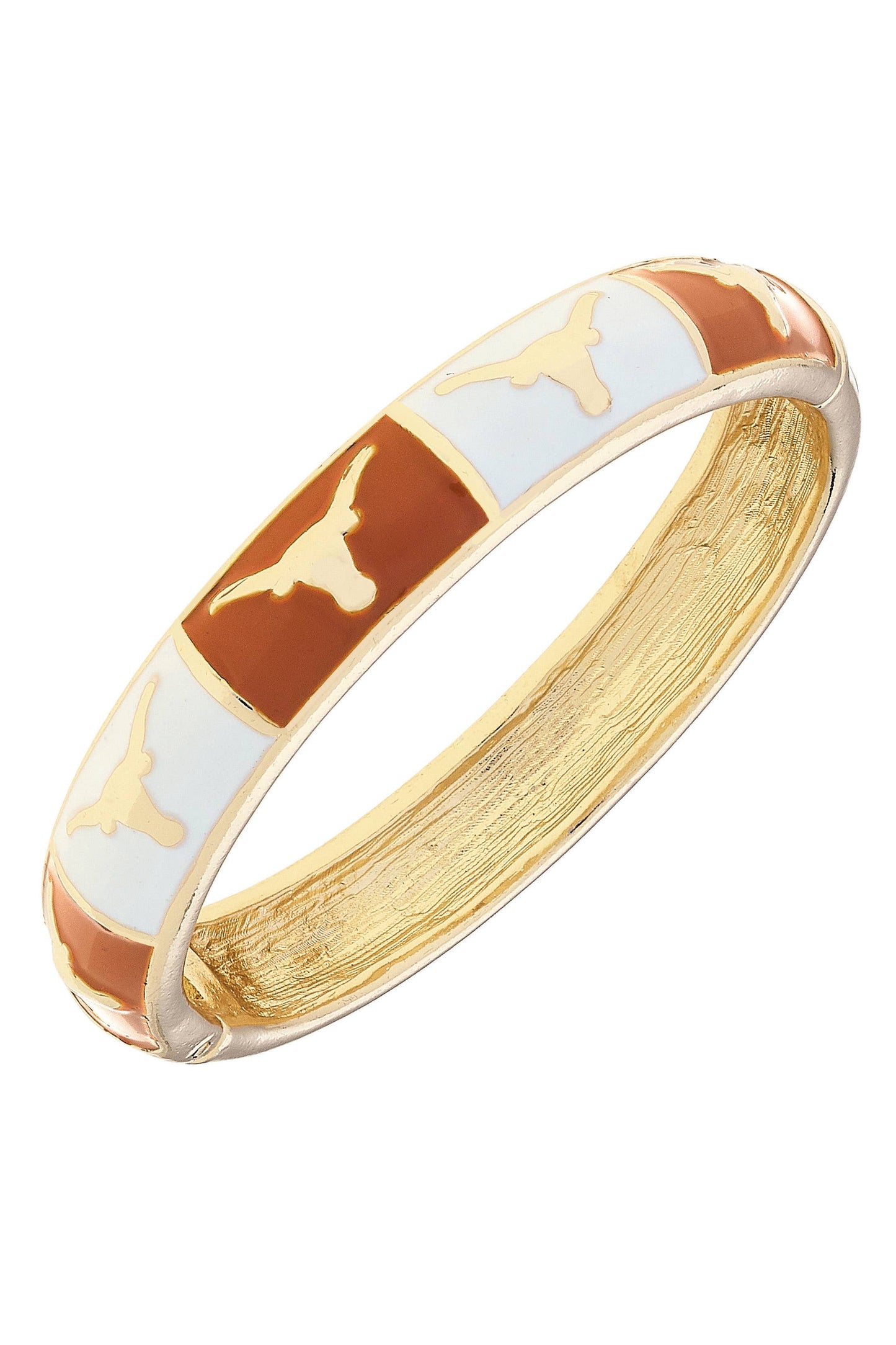 Longhorns Checkered Bangle