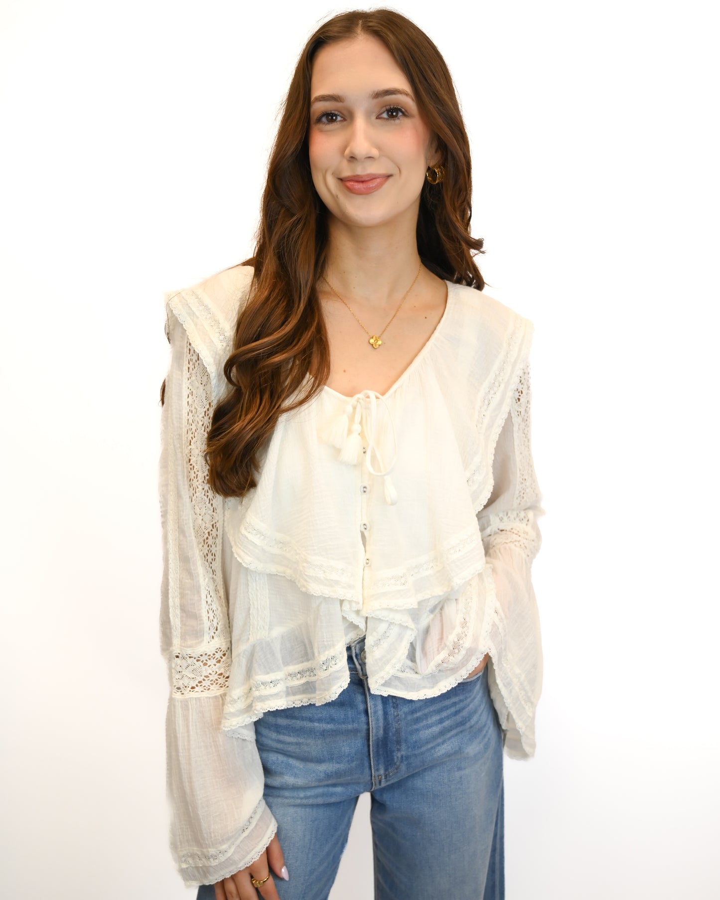 Pippa Ruffled Blouse