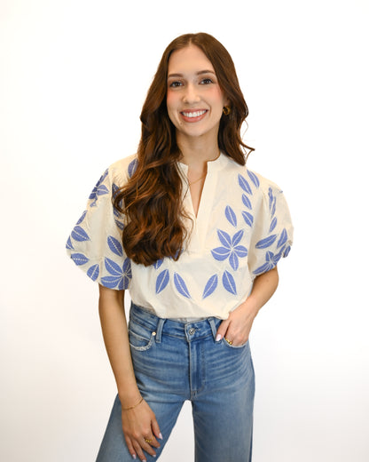 Sophie Embroidered Blouse