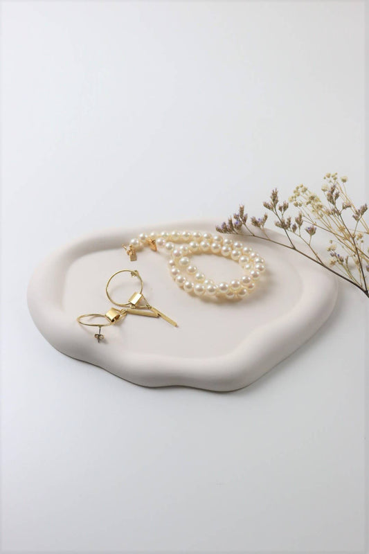 Cloud Oval Jewelry Tray