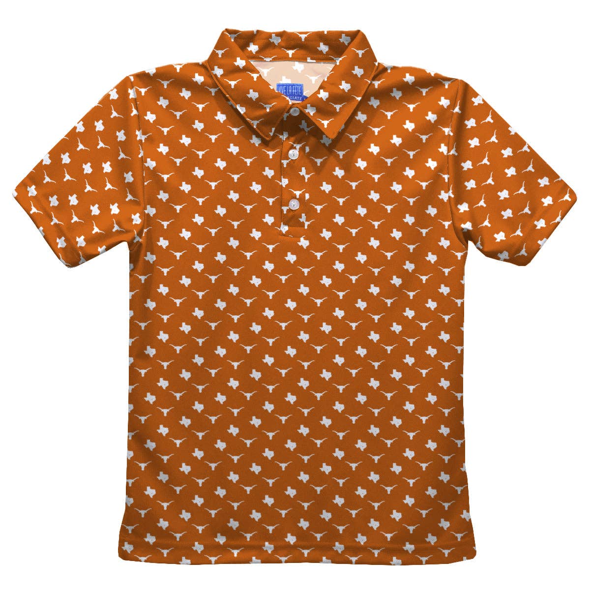 Longhorns Print Polo