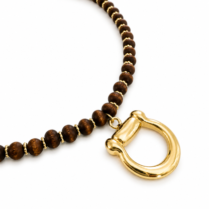 Horse Bit Beaded Necklace