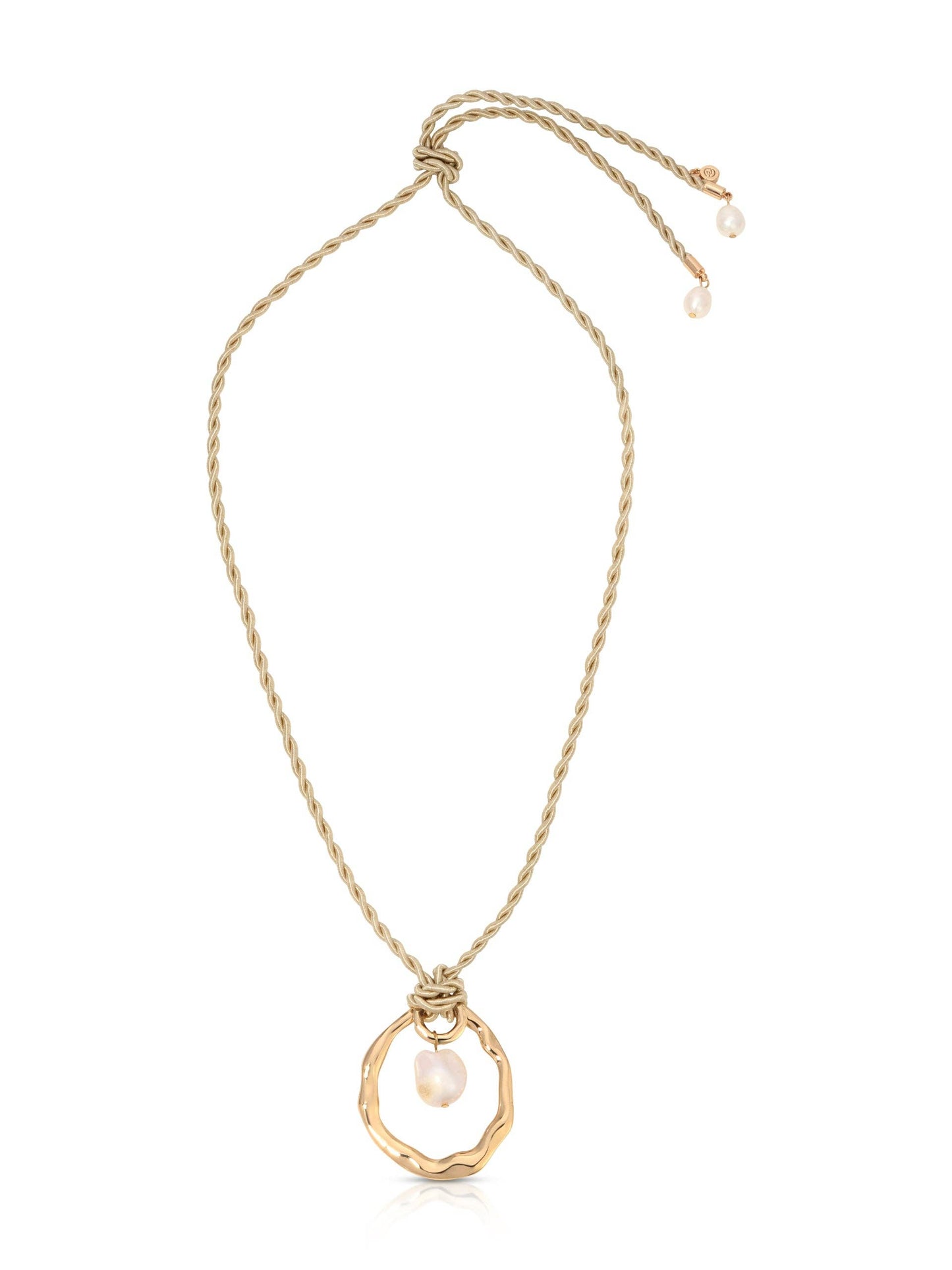 Nautical Pearl Necklace