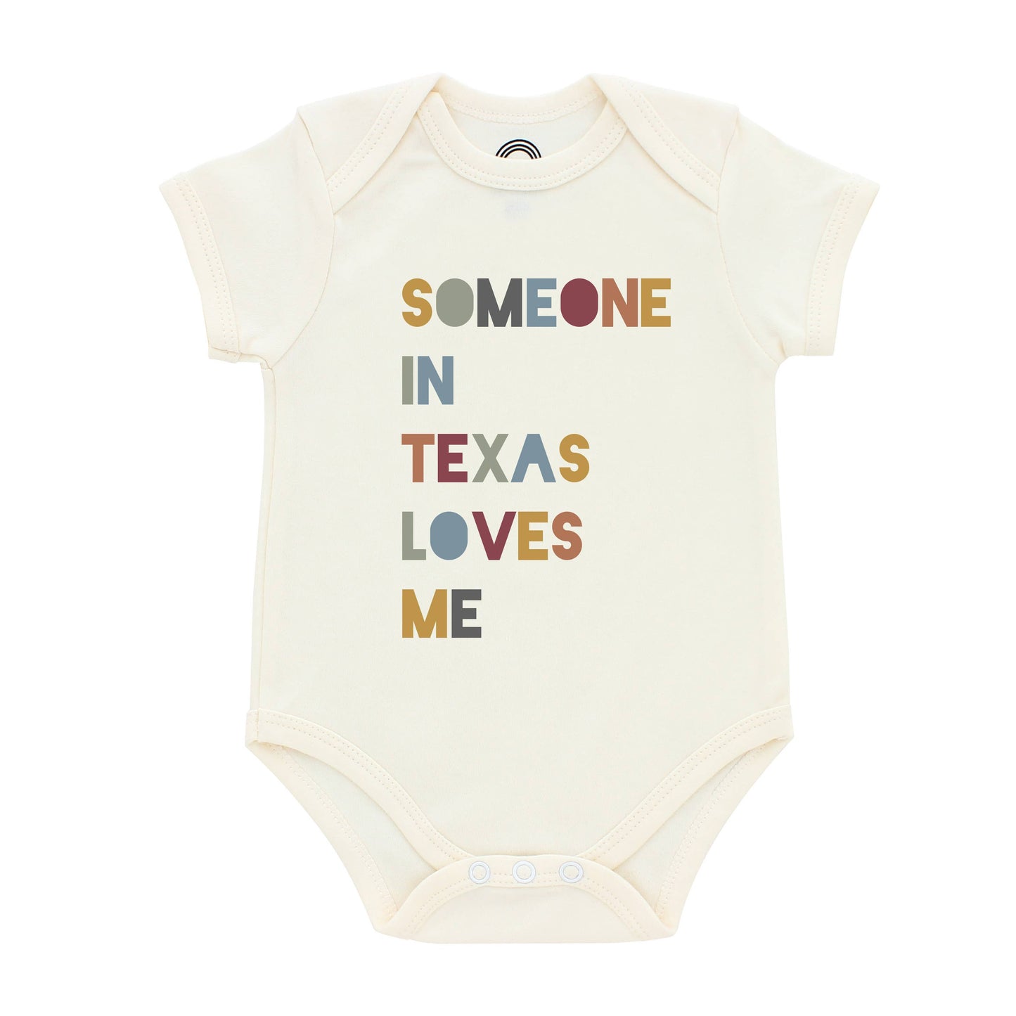 TX Loves Me Cotton Onesie