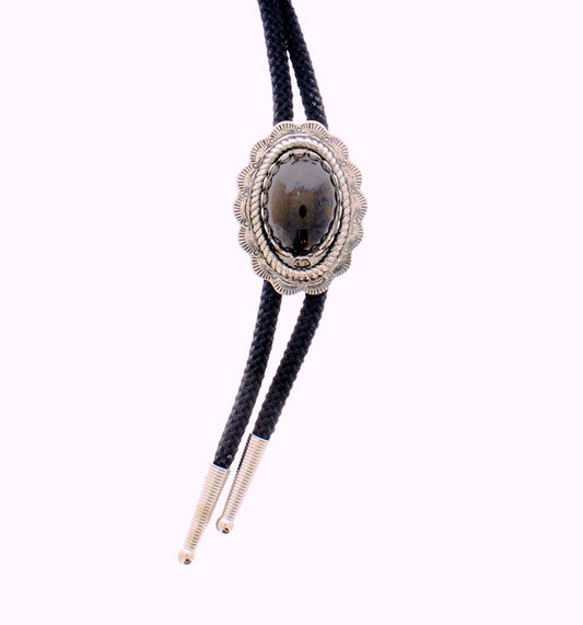 Black Western Bolo Tie