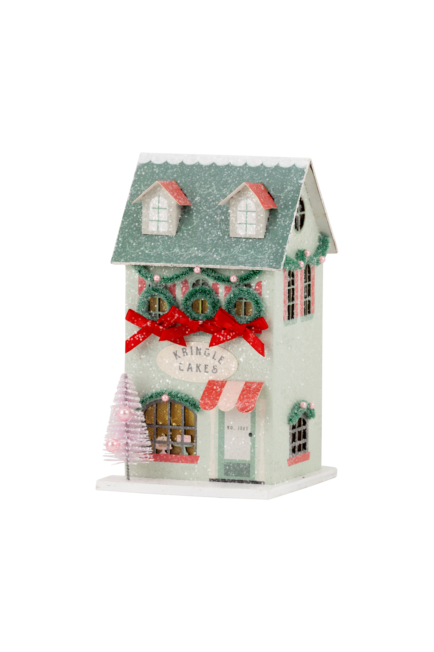 Christmas Village Cake Shoppe Decor