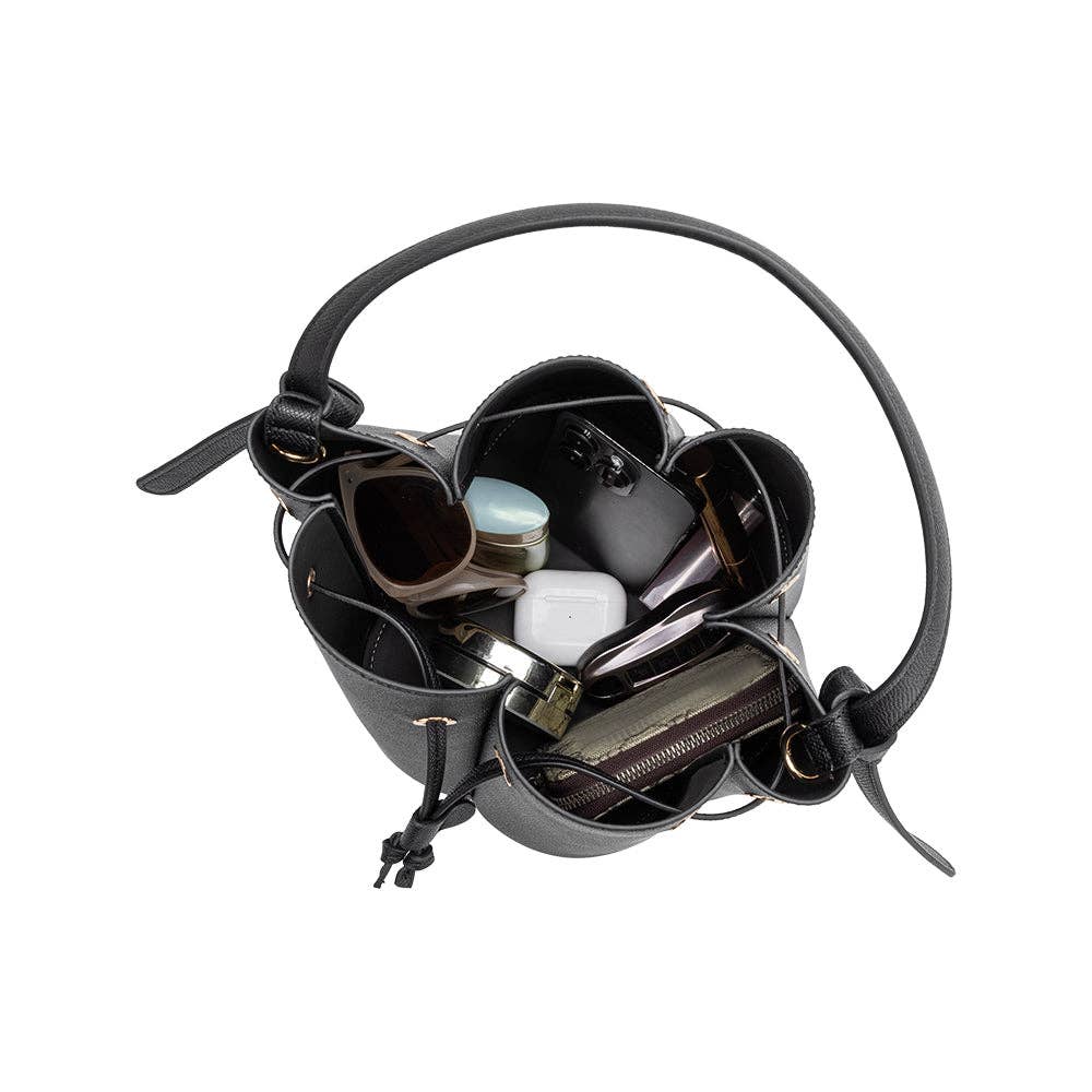 Laguna Black Bucket Bag