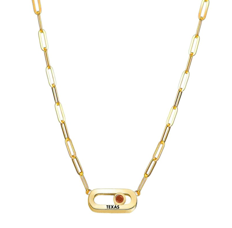 Longhorns Winterberry Necklace