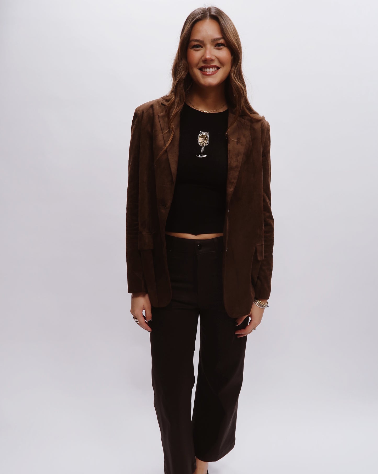 Marnie Suede Blazer