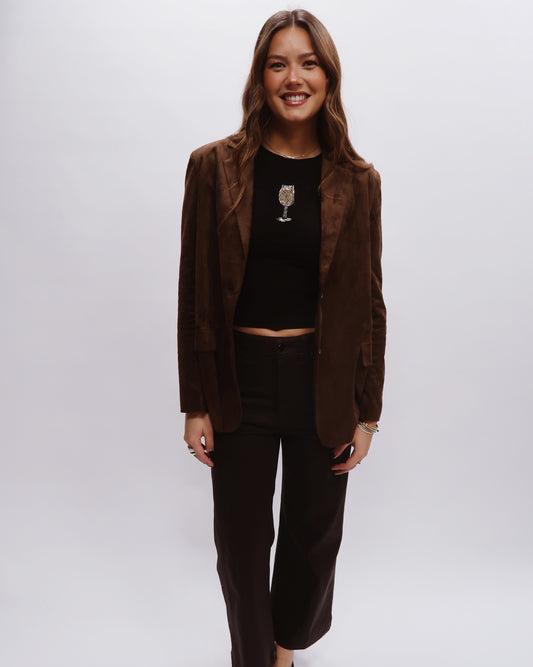 Marnie Suede Blazer