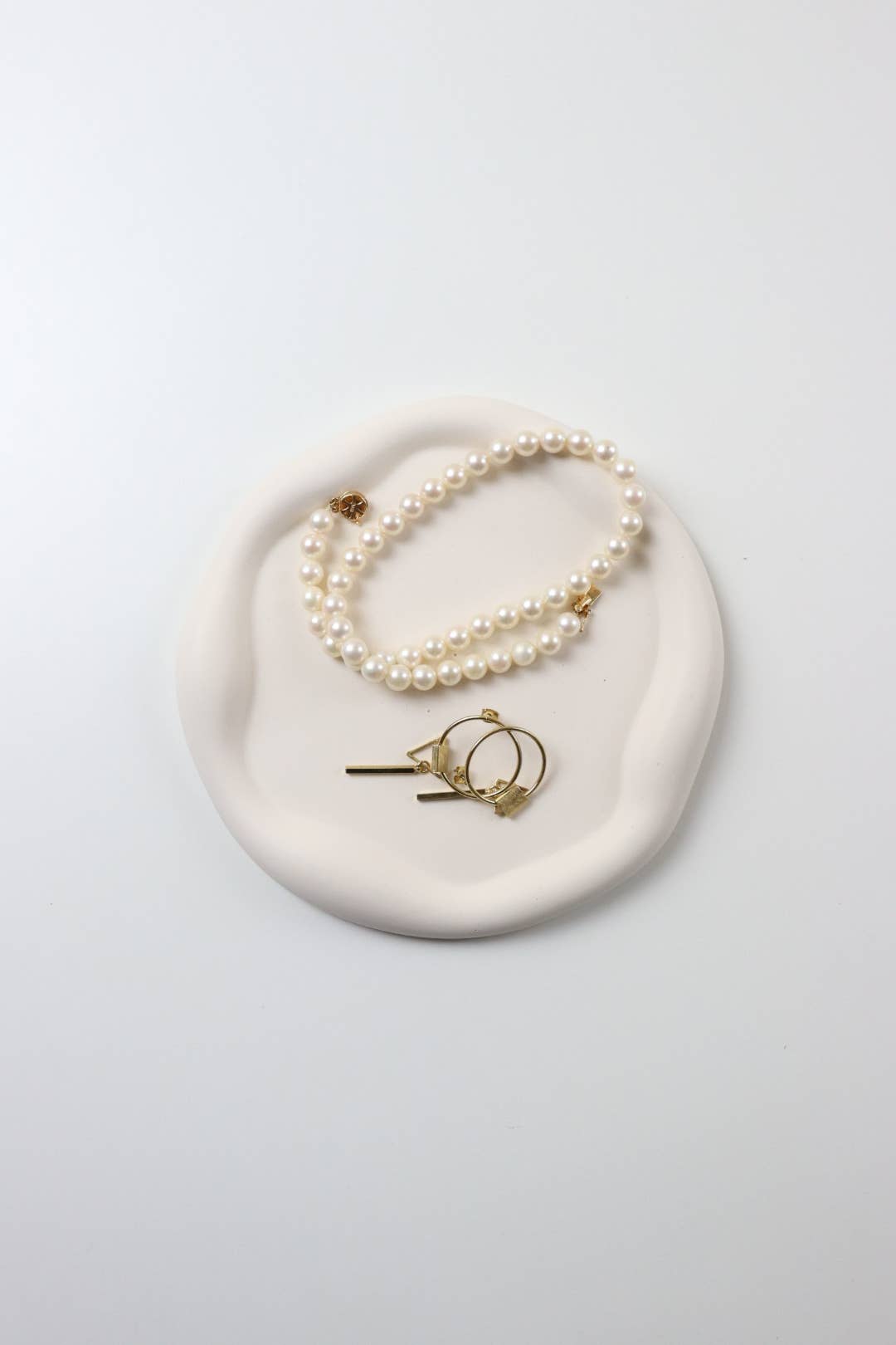 Cloud Round Jewelry Tray