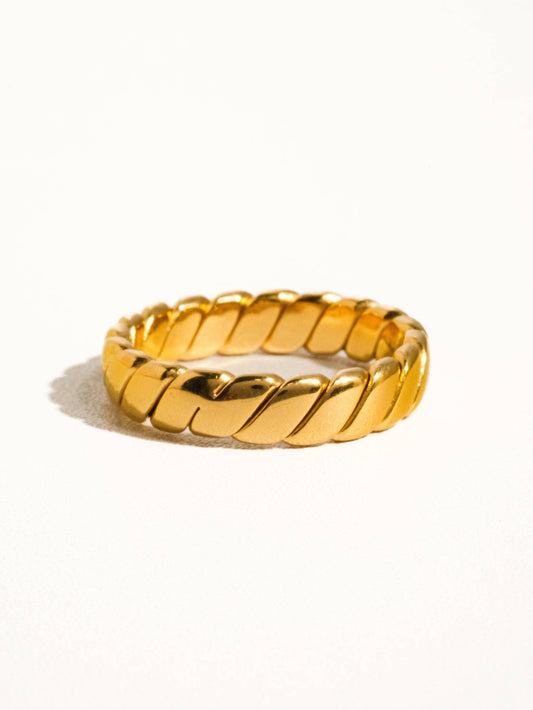 Pierre Braided Stack Ring