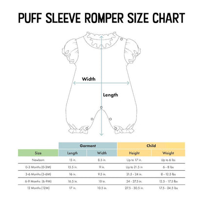 A&M Puff Sleeve Romper