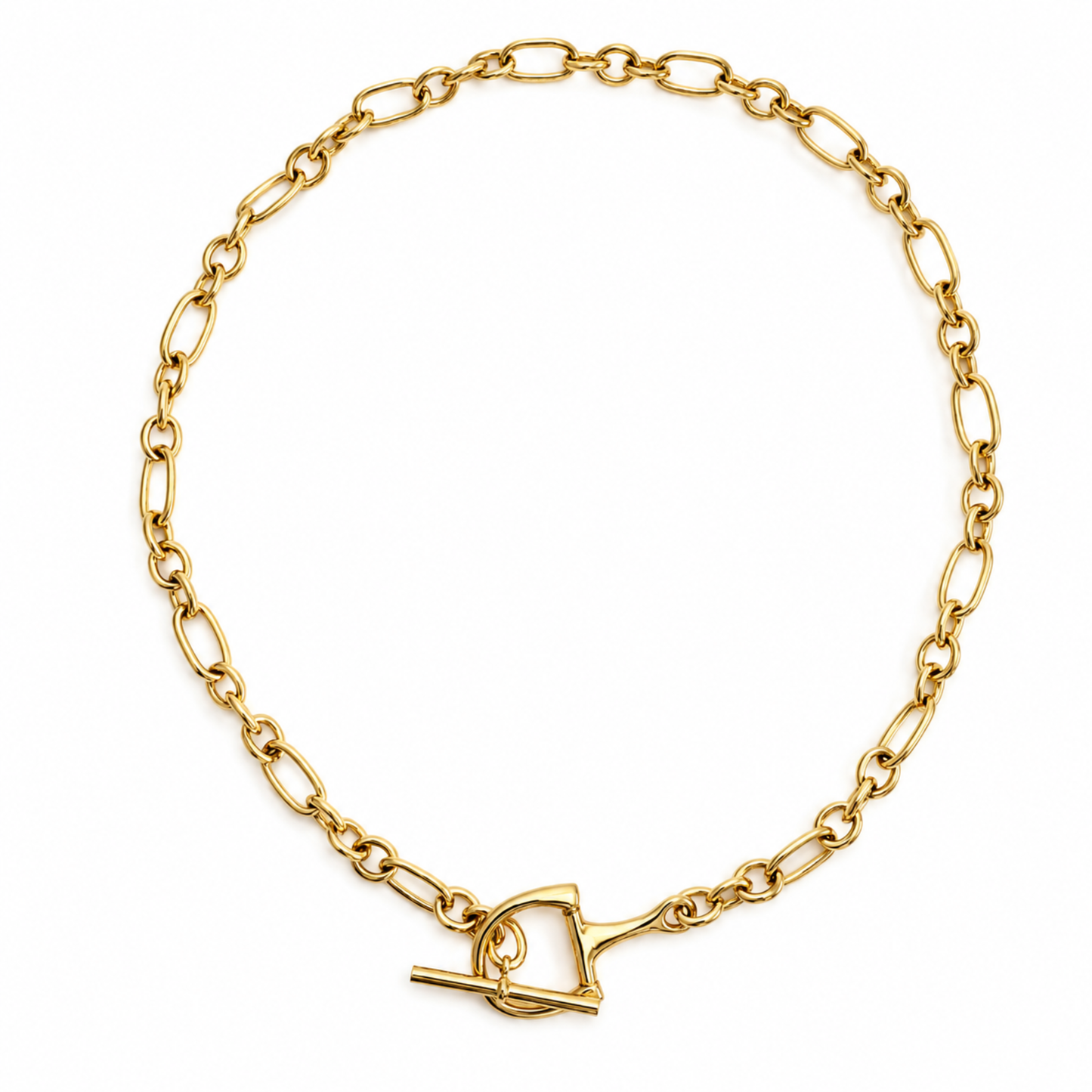 Equestrian Bit Chain Necklace