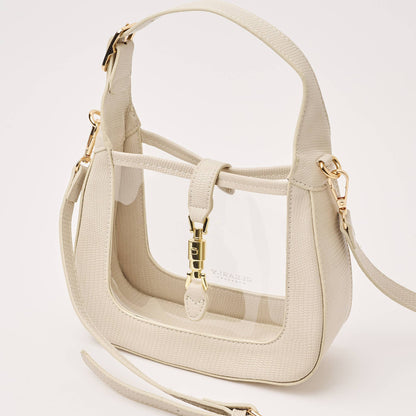 The Paige Ivory Stadium Bag