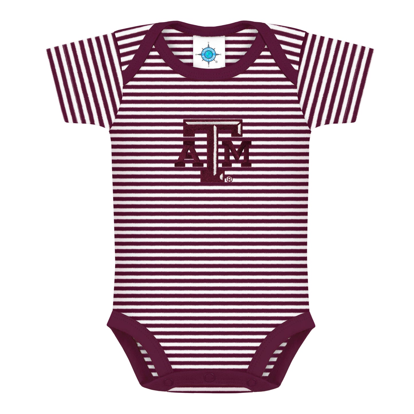 A&M Striped Bodysuit
