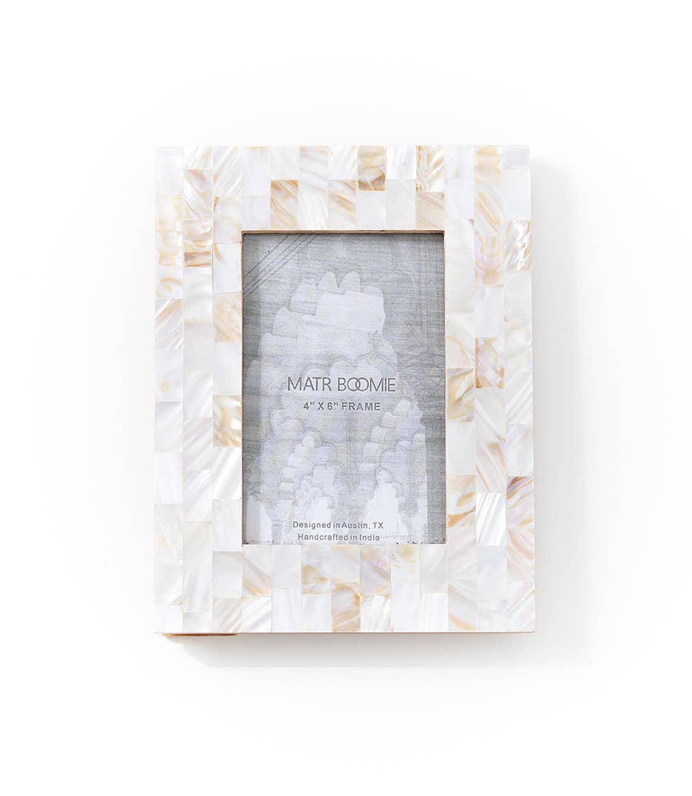 Mother of Pearl 4X6 Picture Frame
