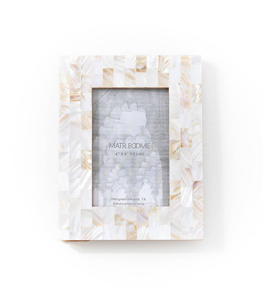Mother of Pearl 4X6 Picture Frame