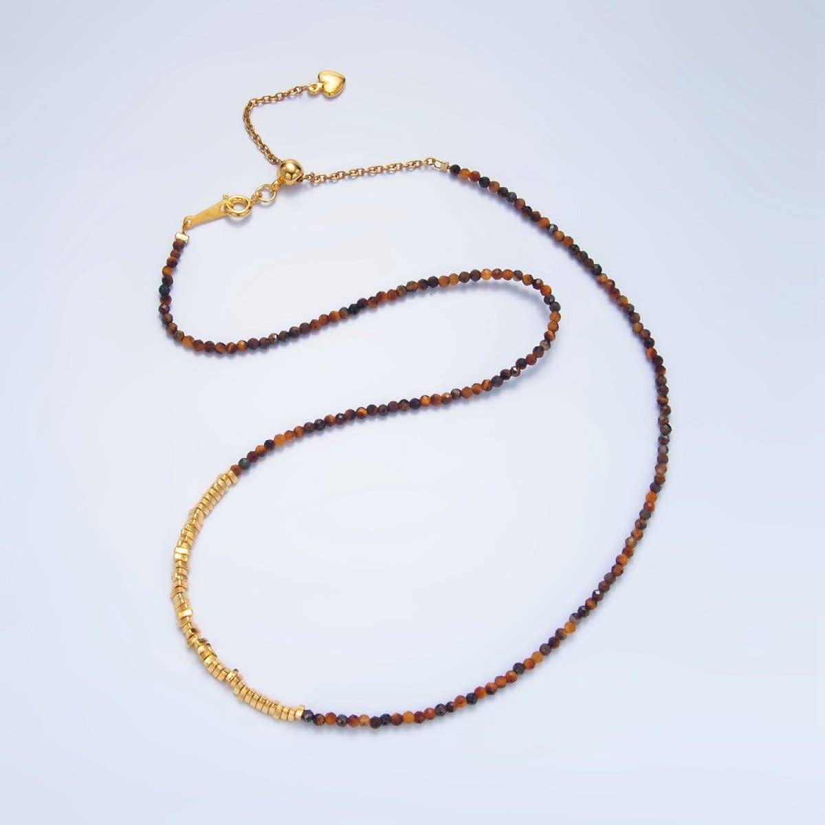 Tiger Eye Bead Necklace