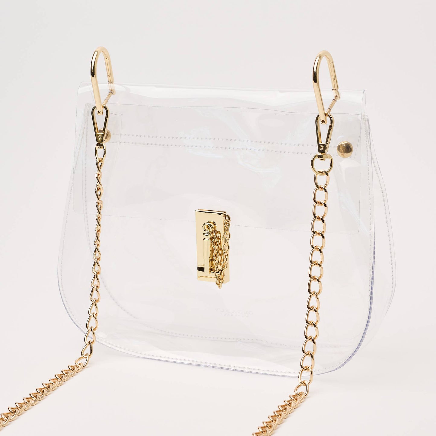 The Ginger Clear Stadium Handbag
