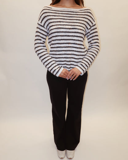 Mari Borough Stripe Sweater