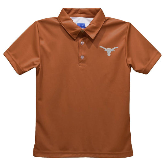 Longhorns Embroidered Polo Shirt