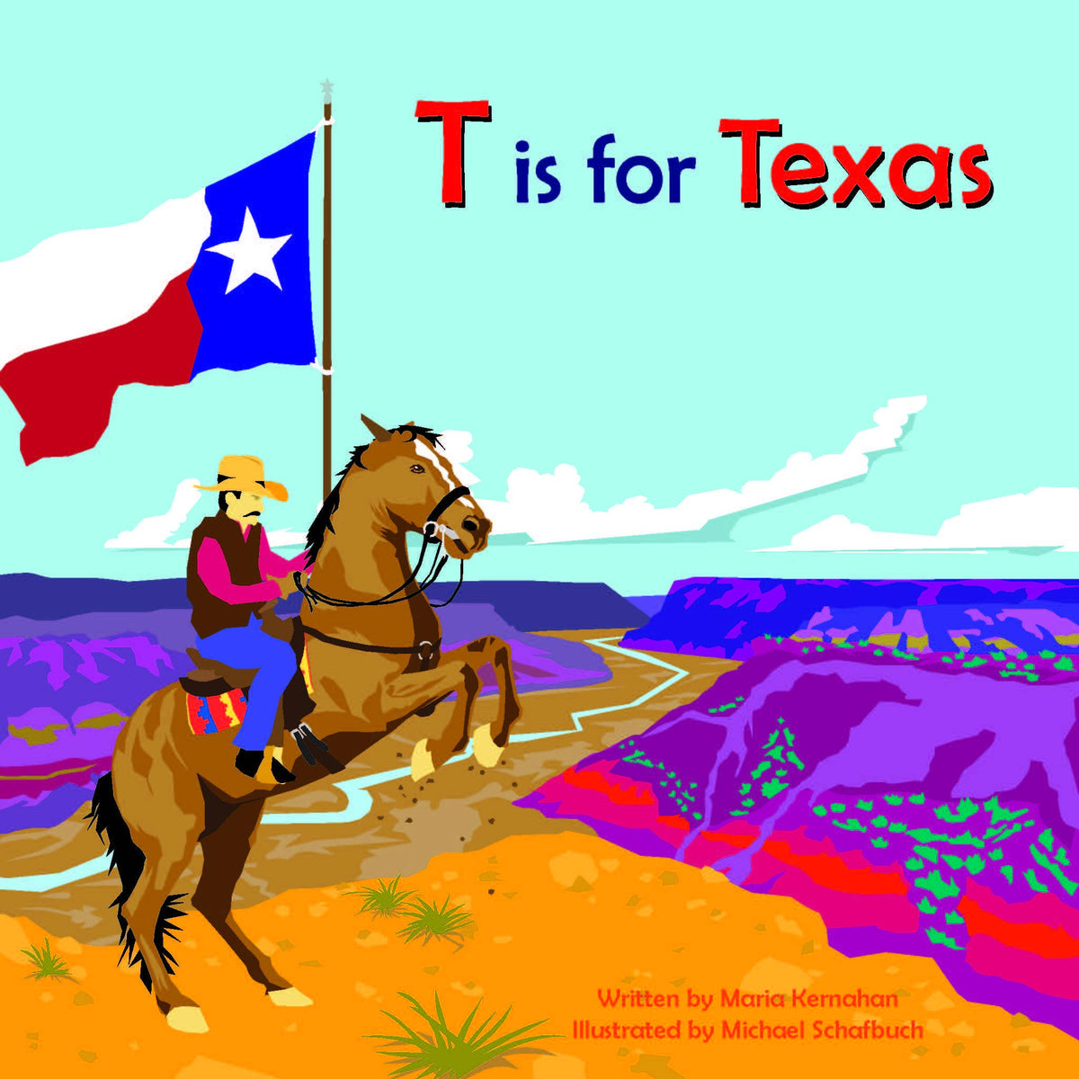 T is for Texas Board Book