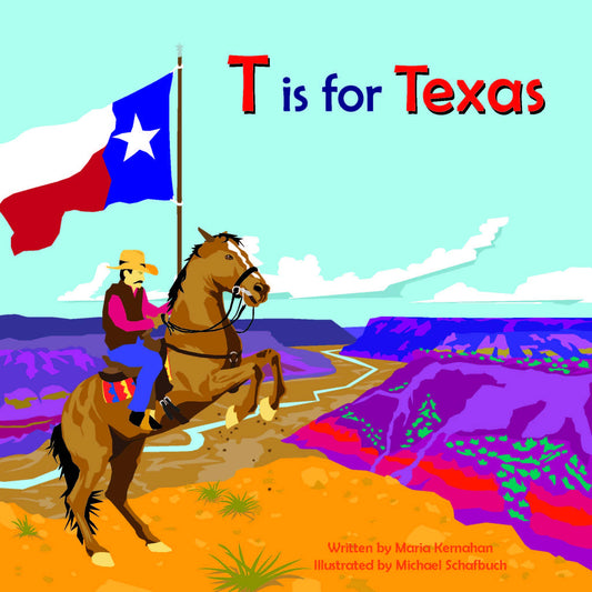 T is for Texas Board Book