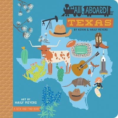 All Aboard! Texas Childrens Book